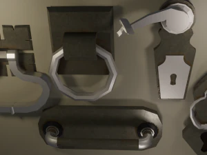 handles 3D Model