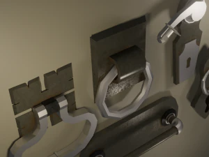 handles 3D Model