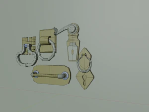 handles 3D Model