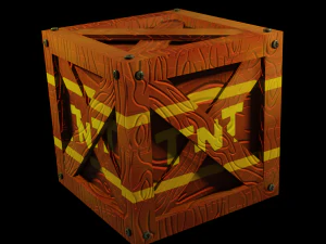tnt box 3D Model