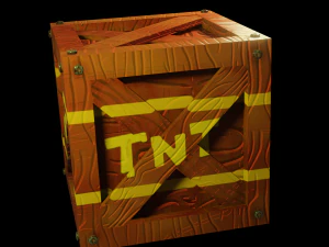 tnt box 3D Model