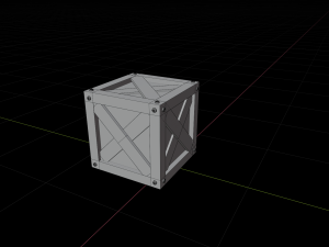 tnt box Model 3D