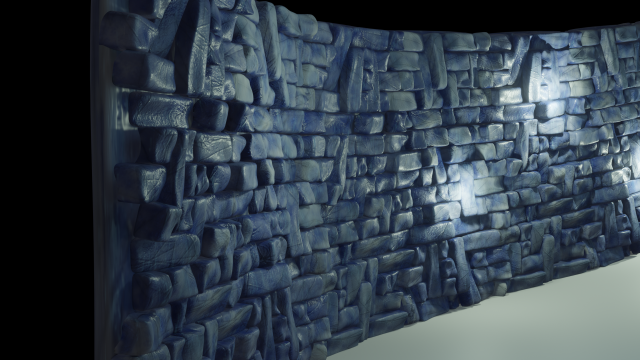wall 3D Модель .c4d .max .obj .3ds .fbx .stl .blend 