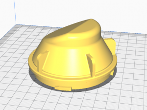 the plug for the lights citroen c-crosser 3D Модель