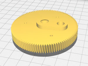 rear window wiper drive gear land rover freelander and fordfusion 3D Model
