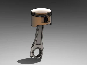 piston assembly 3D Print Model