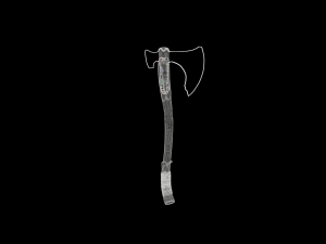 god of war axe Modelo 3D