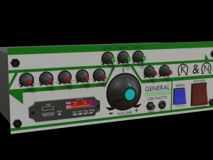amplifire Modelo 3D