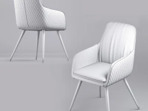 renn occasional chair 3D Model