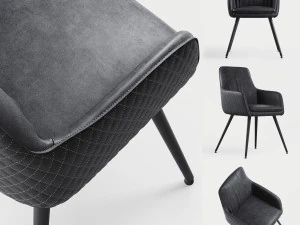 renn occasional chair 3D Model