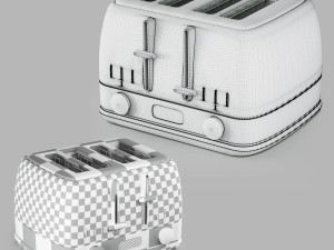 sunbeam classic bronze toaster Model 3D