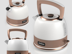 sunbeam classic bronze pot kettle 3D मॉडल