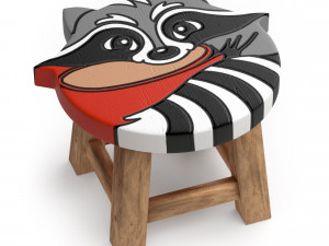 kids furniture01-animal chairs 3D Model