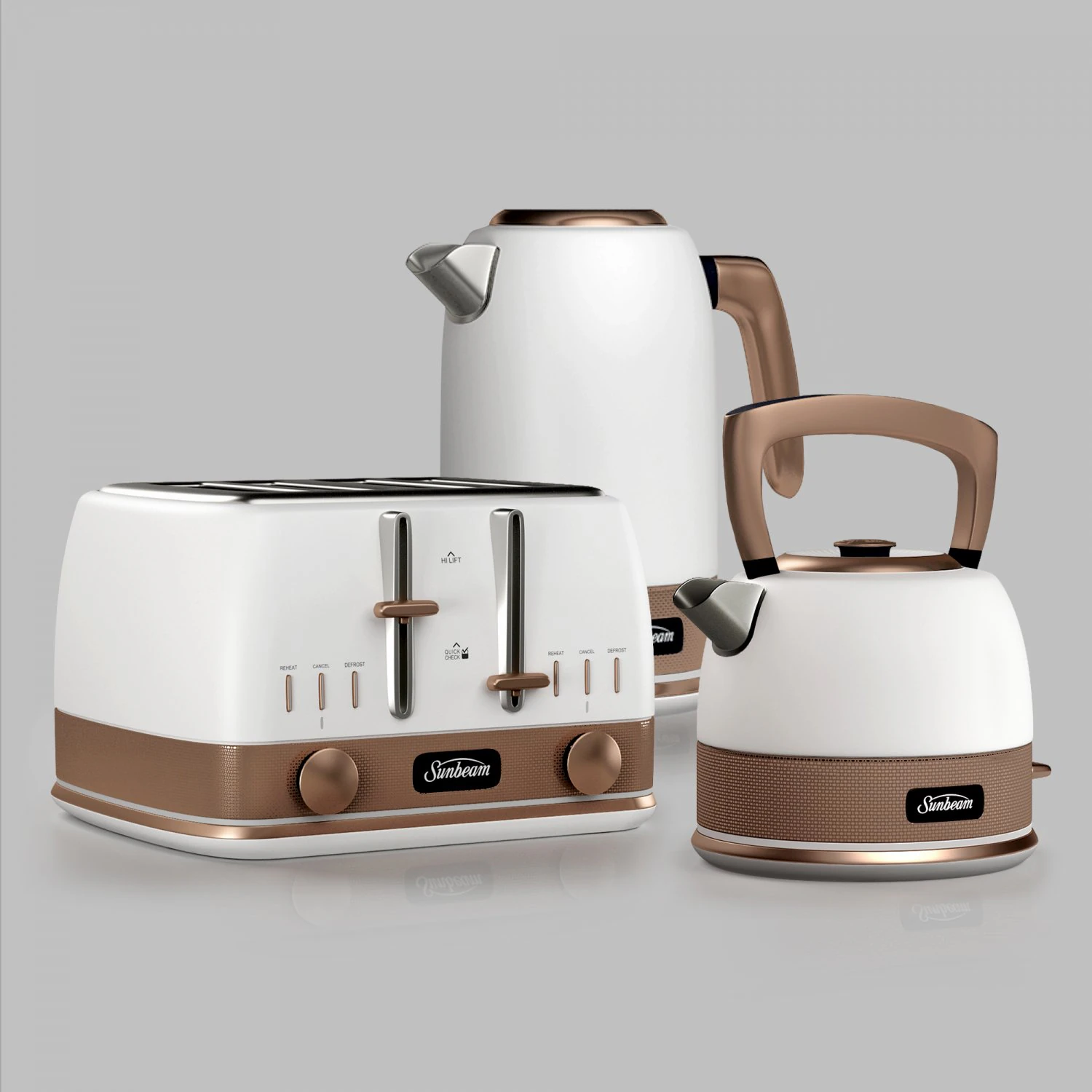 sunbeam classic bronze appliances 3D Model .c4d .max .obj .3ds .fbx .stl .blend 
