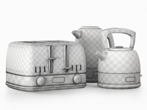 sunbeam classic bronze appliances 3D 모델