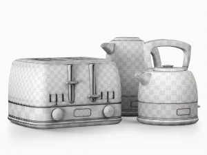 sunbeam classic bronze appliances 3D Model