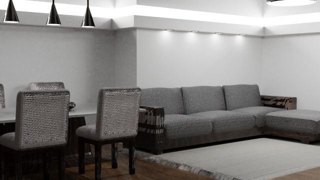 sala de estar 3Dモデル .c4d .max .obj .3ds .fbx .stl .blend 