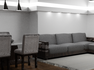 sala de estar Modelo 3D