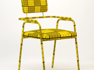bergman dining chair 3D Model
