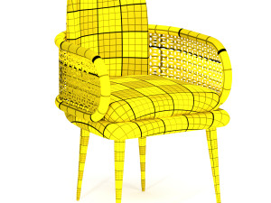 blakey dining chair 3D Model