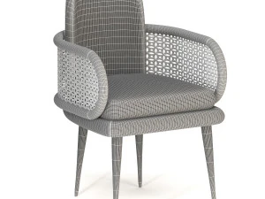 blakey dining chair 3D Model