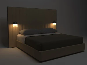 letto comodo Modello 3D