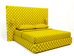 como bed Model 3D