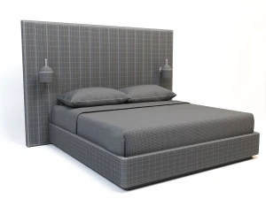 letto comodo Modello 3D