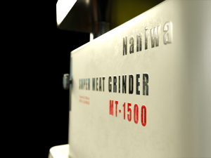 meat grinder - naniwa mt-1500 3D Model