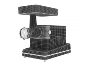 meat grinder - naniwa mt-1500 3D Model