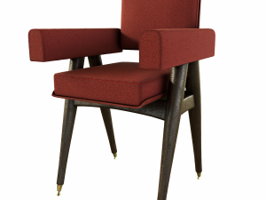 grayson dining chair Model 3D