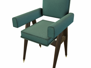 grayson dining chair Model 3D