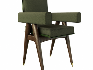 grayson dining chair Model 3D