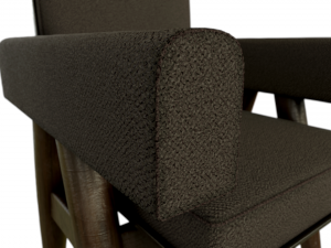 grayson dining chair Model 3D