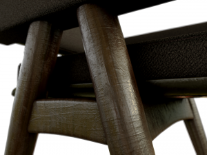 grayson dining chair Model 3D
