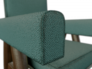 grayson dining chair Model 3D