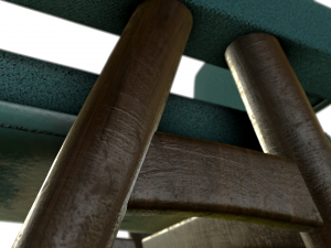 grayson dining chair Model 3D
