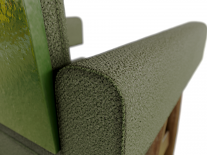 grayson dining chair Model 3D