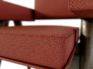 grayson dining chair Model 3D