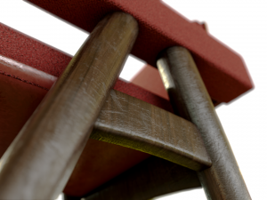 grayson dining chair Model 3D