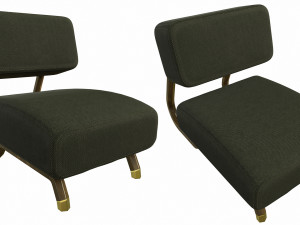 lewis armchair 3D मॉडल