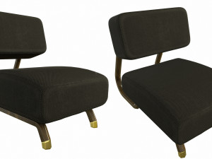lewis armchair 3D मॉडल