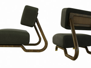 lewis armchair 3D मॉडल