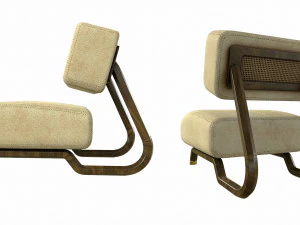 lewis armchair 3D Model