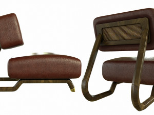 lewis armchair 3D मॉडल