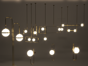 lamp collection vol 02 3D Model