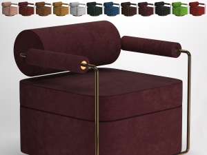 anderson armchair 3D Model