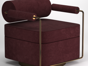 anderson armchair Model 3D