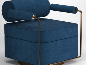 anderson armchair Model 3D
