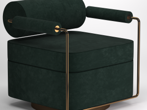 anderson armchair Model 3D